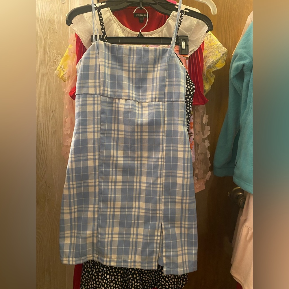 Spaghetti strapped dress